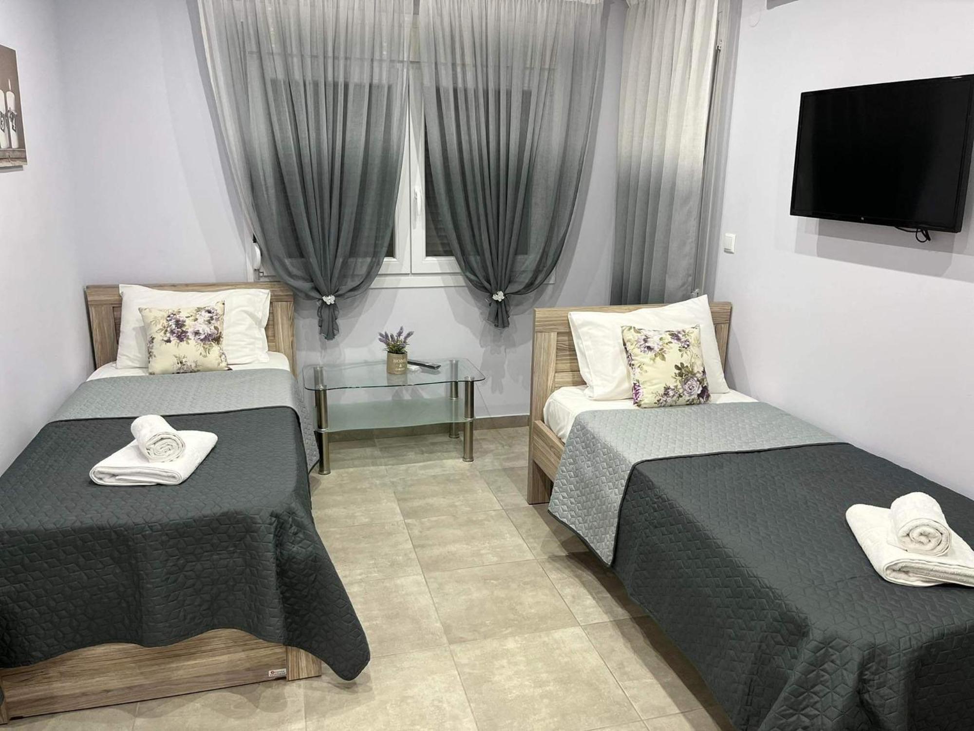 Kaiafas Luxury Philoxenia Διαμέρισμα Néa Péramos Δωμάτιο φωτογραφία