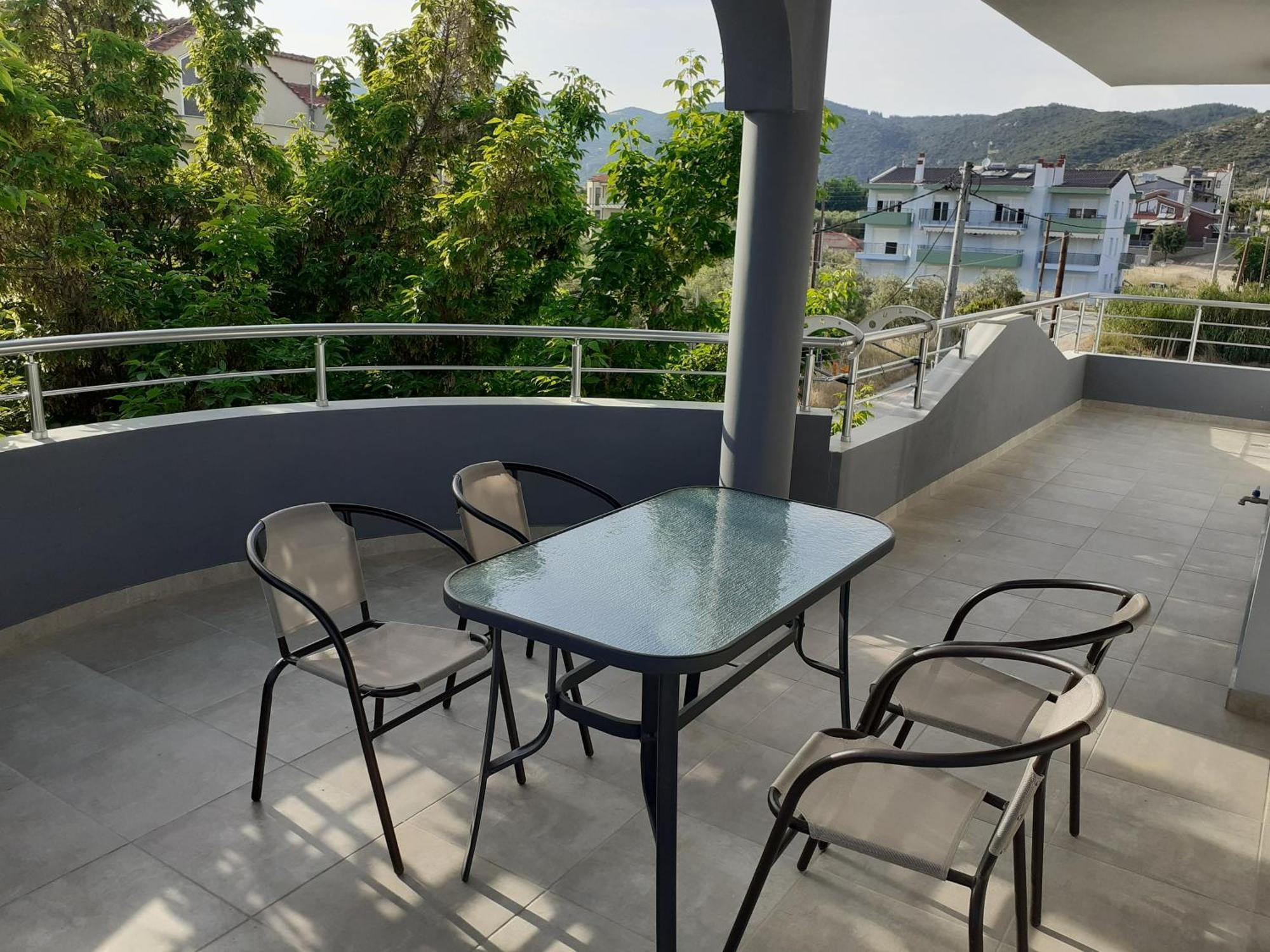 Kaiafas Luxury Philoxenia Διαμέρισμα Néa Péramos Δωμάτιο φωτογραφία